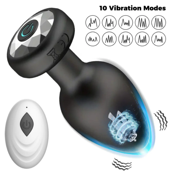 wireless butt plug vibrating