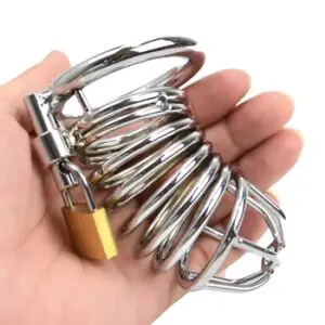 steel chastity cage
