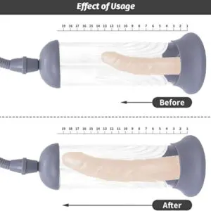 Electric Vacuum Penis Pump with Pocket Pussy, Rechargeable Erection Pump Device, Automatic Male Masturbator Penis Pumps for Men Enlargement Pump Sex Toys Pumps