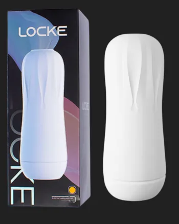 Locke 10 Modes Vibrating Fleshlight with Girl Voice & Earphones (USB Rechargeable)