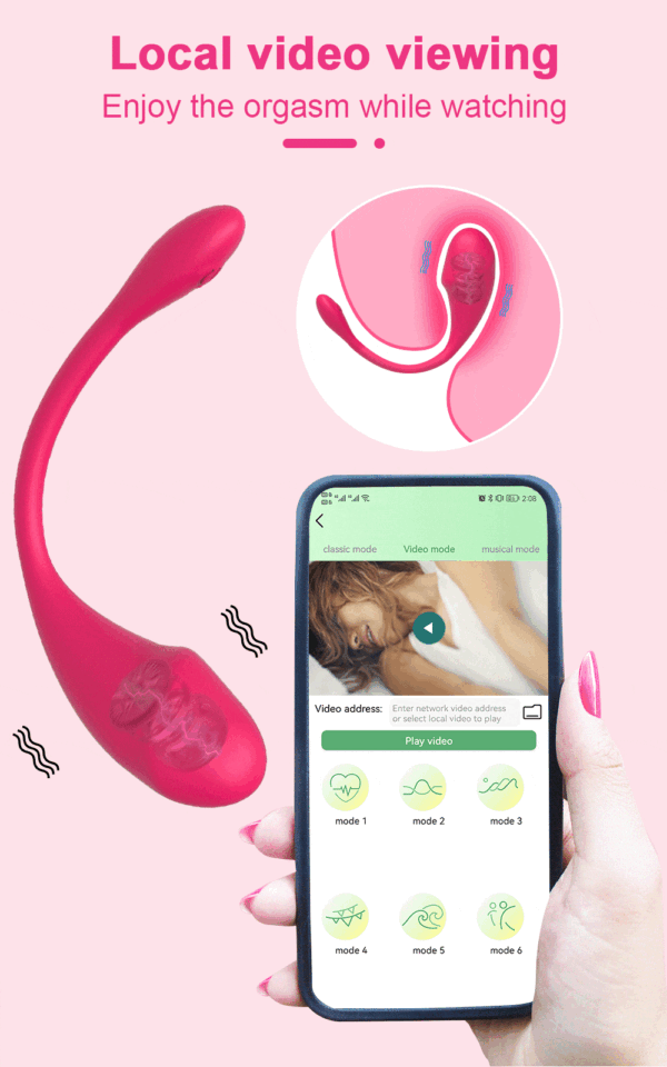 rush 3 app control vibrator