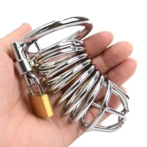 steel chastity cage