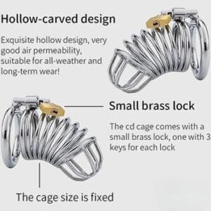 steel chastity cage