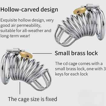 steel chastity cage