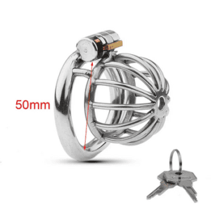 small chastity cage