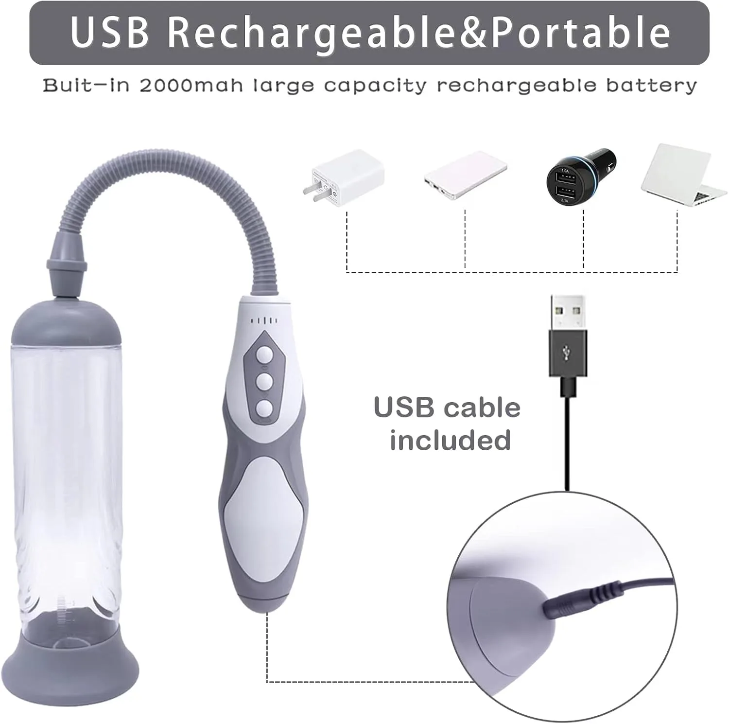 Electric Vacuum Penis Pump with Pocket Pussy, Rechargeable Erection Pump Device, Automatic Male Masturbator Penis Pumps for Men Enlargement Pump Sex Toys Pumps Electric Vacuum Penis Pump with Pocket Pussy, Rechargeable Erection Pump Device, Automatic Male Masturbator Penis Pumps for Men Enlargement Pump Sex Toys Pumps