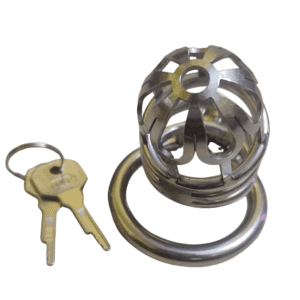 chastity steel lock