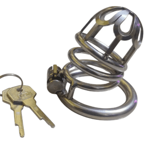chastity steel lock