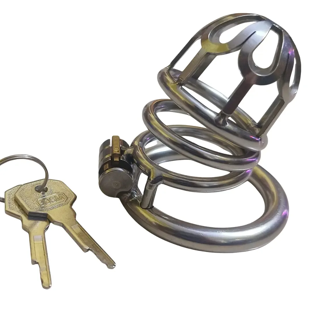 chastity steel lock