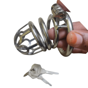 chastity steel lock
