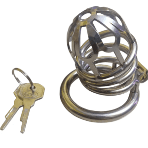 chastity steel lock