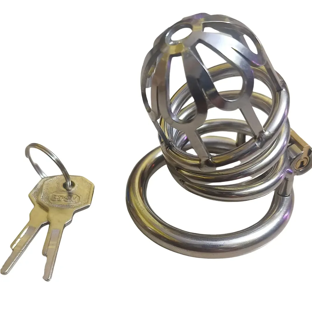 chastity steel lock