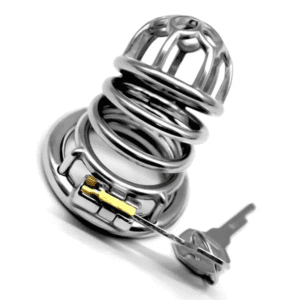 chastity steel lock