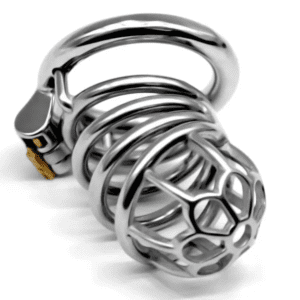chastity steel lock