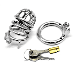 chastity steel lock