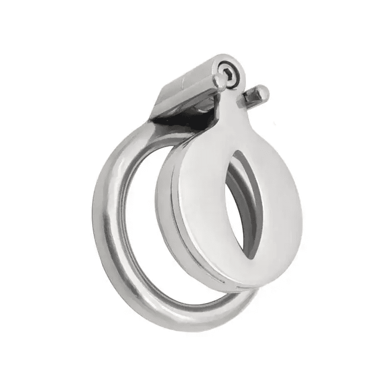 Male-Chastity-Cage-Bird-Lock-front-view