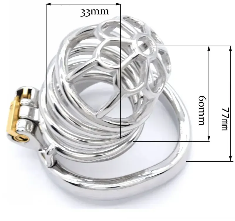 chastity steel lock
