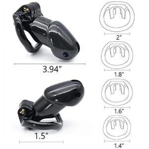 LuxeLock Polycarbonate Male Chastity Cage