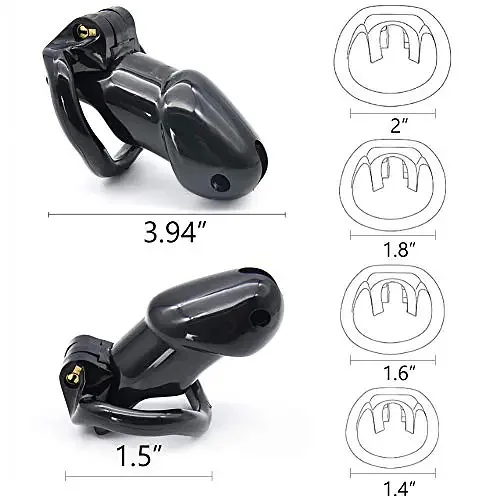 LuxeLock Polycarbonate Male Chastity Cage LuxeLock Polycarbonate Male Chastity Cage