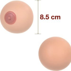 Squishy Nipple Boobs Ball for Stress Relief and Fun (8 cm)
