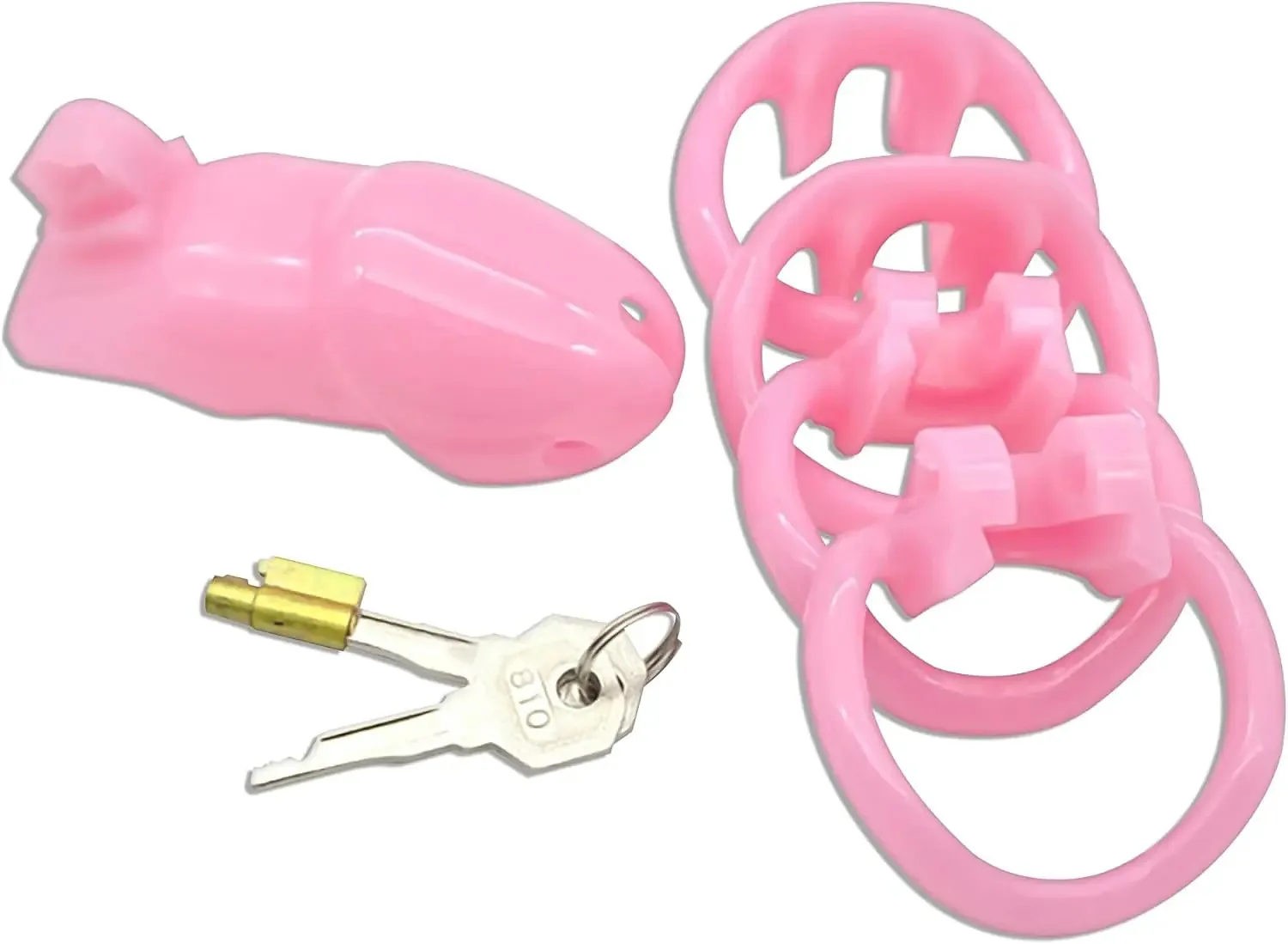 RoseLock Polycarbonate Male Chastity Cage RoseLock Polycarbonate Male Chastity Cage
