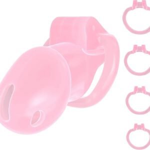 RoseLock Polycarbonate Male Chastity Cage
