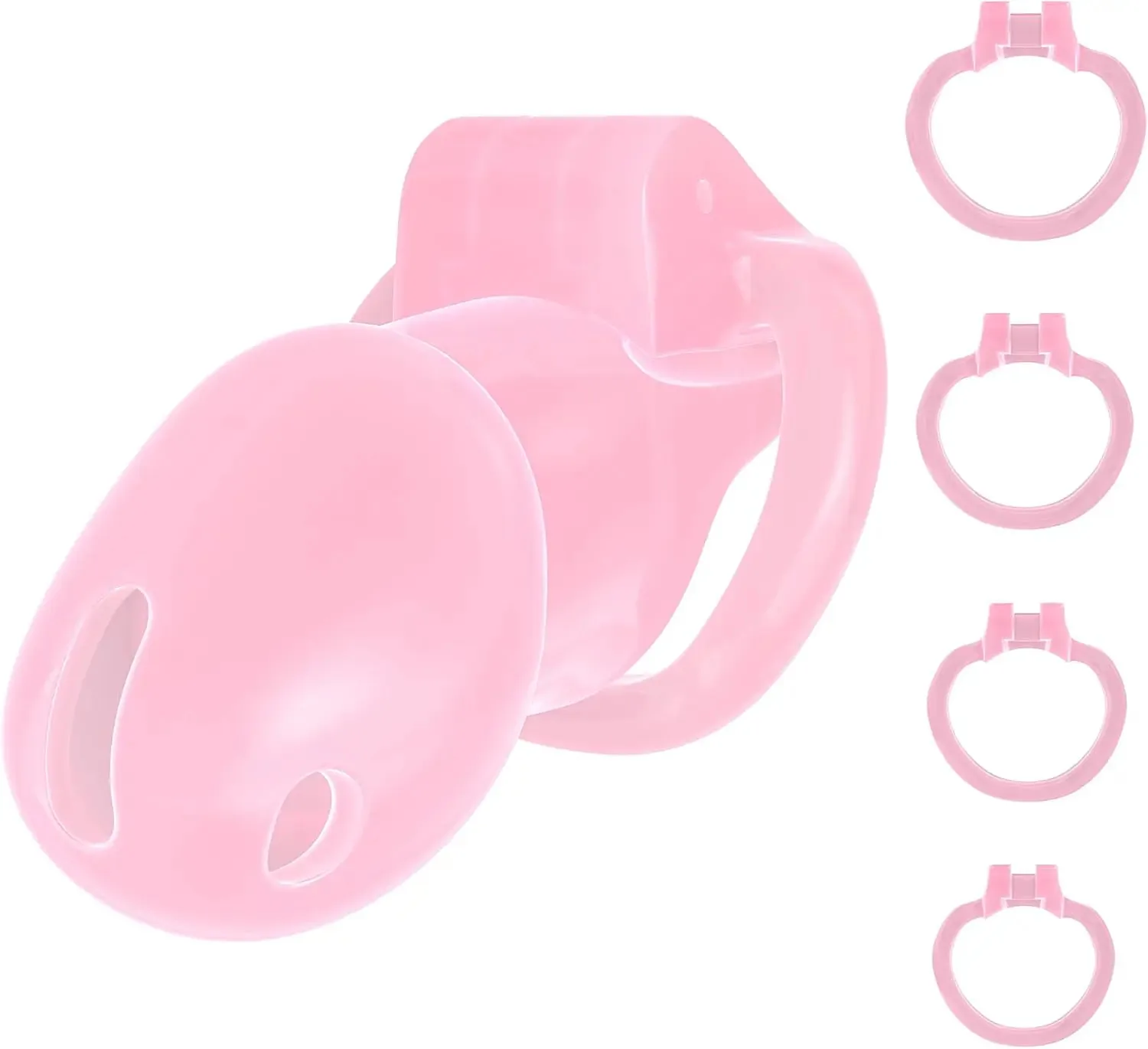 RoseLock Polycarbonate Male Chastity Cage RoseLock Polycarbonate Male Chastity Cage