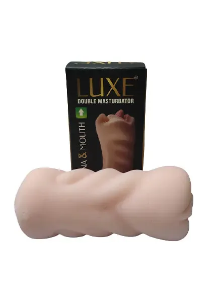 Luxe 2-in-1 Vagina & Mouth Pussy Stroker Luxe 2-in-1 Vagina & Mouth Pussy Stroker